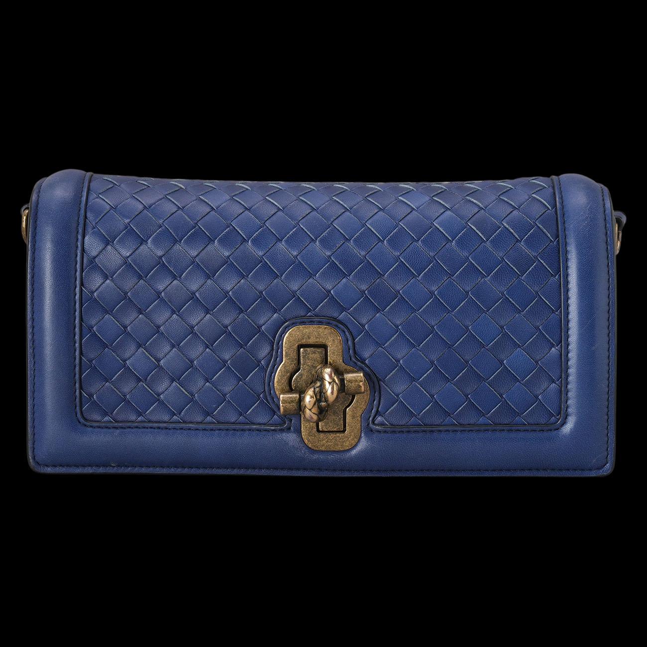 BOTTEGA VENETA(USED)보테가베네타 인트레치아토 놋 숄더백